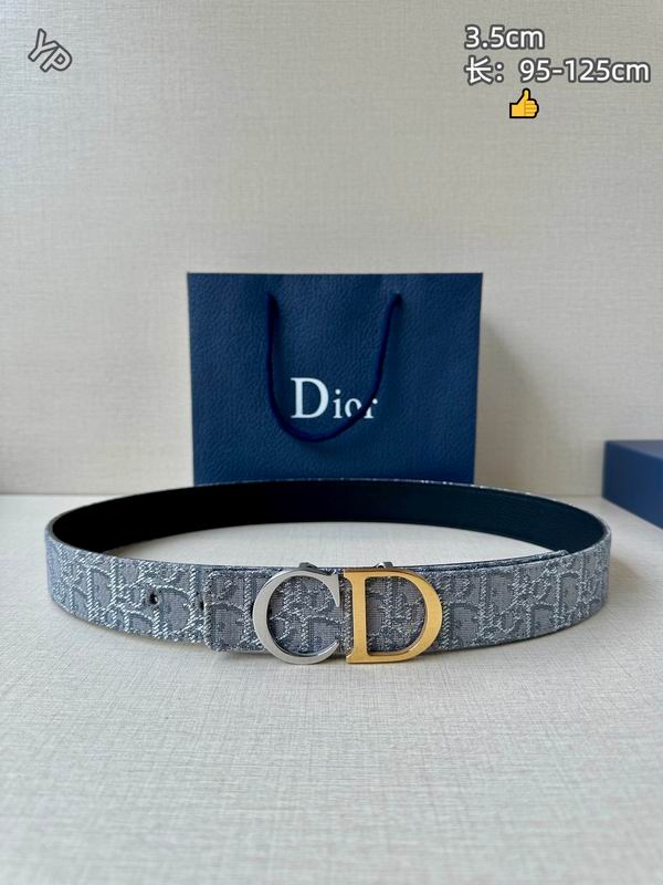 Dior belt 35mmX95-125cm 8L25